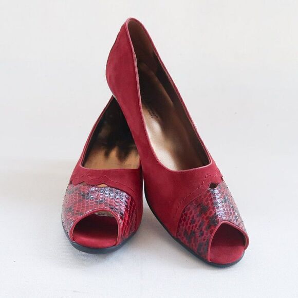 HELLE Comfort Heels Size 42 - Picture 1 of 13